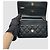 Chanel Borsa a tracolla WOC Classic Caviar Nera con finiture dorate Nero - vista 6