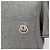 Moncler Kurzarm-T-Shirt mit Tasche Grau Braun - Ansicht 6