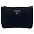 Prada Borsa a tracolla multi tasche in nylon Saffiano Nero