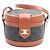 Céline Borsa a Spalla e Borsa a Tracolla Triomphe Brown Medium Tambour Marrone - vista 8