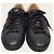 Gucci Sneakers Ace in pelle nera con ricamo ape e web Nero - vista 6