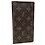Organizer Louis Vuitton Organizzatore per Valigia Long Wallet in Monogram Canvas Marrone - vista 3