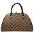 Borsa Louis Vuitton Damier Ebene Ribera MM Marrone