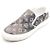 Louis Vuitton Sneaker slip-on in denim monogramma da uomo Marrone - vista 2