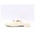 Chanel Mule Bluffer da donna in agnello trapuntato con logo CC e catena Bianco - vista 4