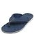 Louis Vuitton Pantofole da uomo in blu Damier Logo - vista 2