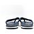 Louis Vuitton Pantofole da uomo in blu Damier Logo - vista 6