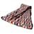 Hermès Sciarpa in seta plissettata multicolore  - vista 1