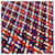 Hermès Sciarpa in seta plissettata multicolore  - vista 4