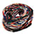 Hermès Sciarpa in seta plissettata multicolore  - vista 5