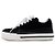 Chanel Sneaker in suede e velluto nero da donna