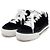 Chanel Sneaker in suede e velluto nero da donna - vista 3