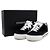Chanel Sneaker in suede e velluto nero da donna - vista 9