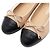 Chanel Ballerine bicolore beige Marrone - vista 6