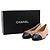Chanel Ballerine bicolore beige Marrone - vista 9