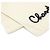 Chanel Sciarpa in cashmere beige con logo con scritte Marrone - vista 3
