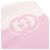 Gucci Bufanda gigante de lana y cachemira entrelazada rosa para mujer - vista 3