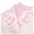 Gucci Bufanda gigante de lana y cachemira entrelazada rosa para mujer - vista 7