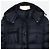 Moncler Damenlang Daunenjacke in Navy - Ansicht 2
