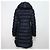 Moncler Damenlang Daunenjacke in Navy - Ansicht 4