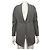 Brunello Cucinelli Gray Wool Blend Two-Button Women's Jacket
