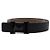 Hermès Cinturón reversible de piel Mini Constance Black Negro