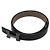 Hermès Cinturón reversible de piel Mini Constance Black Negro - vista 2