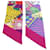 Hermès Foulard Twilly Maxi in seta Animapolis Multicolore - vista 3