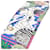 Hermès Foulard Twilly Maxi in seta Animapolis Multicolore - vista 5