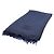 Chanel Sciarpa in misto cashmere e seta con logo ricamato CC Blu
