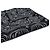 Givenchy Sciarpa quadrata in misto cashmere e modal con stampa GG nera Nero - vista 3
