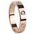 Cartier Rose Gold Mini Love Ring with Diamond Size Pink - view 2