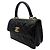 Chanel Piccola borsa a tracolla con patta in agnello trendy Nero - vista 3