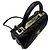 Chanel Piccola borsa a tracolla con patta in agnello trendy Nero - vista 5