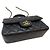 Chanel Neue Mini Top Handle Flap Bag aus Lammleder Schwarz - Ansicht 5