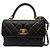 Chanel Borsa a tracolla Trendy CC Small in agnello nero