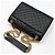 Saint Laurent Black Quilted Leather Gold-tone Envelope Medium Chain Shoulder Bag - view 4