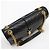 Saint Laurent Black Quilted Leather Gold-tone Envelope Medium Chain Shoulder Bag - view 6
