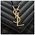 Saint Laurent Black Quilted Leather Gold-tone Envelope Medium Chain Shoulder Bag - view 7