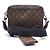 Louis Vuitton Borsa Messenger Monogram Trio Marrone - vista 3
