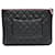 Chanel Clutch Caviar New Medium Nero - vista 3