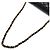 Chanel Borsa Baguette con catena in pelle di agnello Nero - vista 5