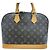 Louis Vuitton Borsa Tote Alma PM Monogram Marrone - vista 4