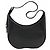 Burberry Piccola borsa a tracolla in pelle di vitello Chess Nero - vista 2