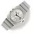 Omega Relógio Constellation Masculino em Aço Prateado Gravado Quartzo com Caixa de Garantia Prata - vista 22