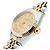 Rolex Relógio Datejust Feminino de Combinação Ouro Champagne e Diamantes Dourado - vista 10