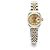 Rolex Relógio Datejust Feminino de Combinação Ouro Champagne e Diamantes Dourado - vista 16
