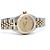 Rolex Relógio Datejust Feminino de Combinação Ouro Champagne e Diamantes Dourado - vista 18