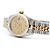 Rolex Relógio Datejust Feminino de Combinação Ouro Champagne e Diamantes Dourado - vista 19