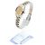 Rolex Relógio Datejust Feminino de Combinação Ouro Champagne e Diamantes Dourado - vista 4